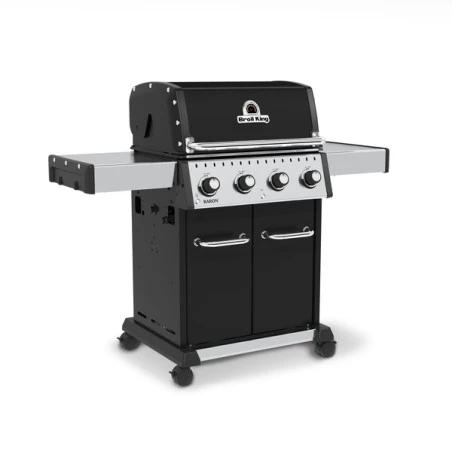 Barbecue Gaz Baron 420 Black Avec Plancha BROIL KING 4 Barbecue Gaz Baron 420 Black Avec Plancha BROIL KING - Image 2