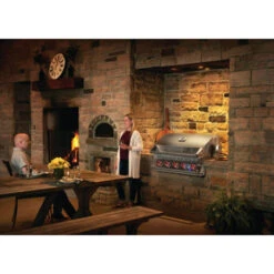 Barbecue Gaz Encastrable Built-In BIG 38 5 Brûleurs + 1 Brûleur Arrière - NAPOLEON -BBQ Soldes barbecue gaz encastrable built in big 38 5 bruleurs 1 bruleur arriere napoleon 2