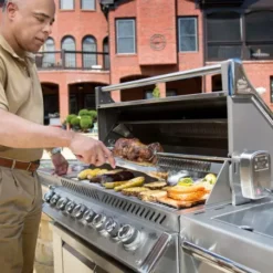 Napoleon Barbecue Gaz Naturel Pro 665 4 Bruleurs + Sizzle Lateral + Fumoir -BBQ Soldes barbecue gaz naturel pro 665 4 bruleurs sizzle lateral fumoir 4