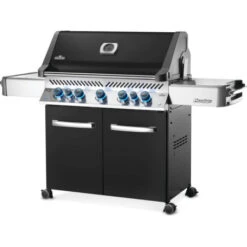 Napoleon Barbecue Gaz Prestige 665 NOIR 5 Brûleurs + Sizzle Lateral + Brûleur Arriére -BBQ Soldes barbecue gaz prestige 665 noir 5 bruleurs sizzle lateral bruleur arriere 1