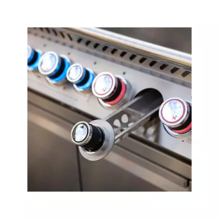 Napoleon Barbecue Gaz Prestige Pro 665 5 Brûleurs + Sizzle Lateral + Brûleur Arriere + Fumoir + Rôtissoire 6 Napoleon Barbecue Gaz Prestige Pro 665 5 Brûleurs + Sizzle Lateral + Brûleur Arriere + Fumoir + Rôtissoire - Image 4