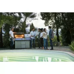 Barbecue Gaz Prestige Pro 825 4 Brûleurs + Sizzle Lateral + 2 Sizzle Interieurs+ Brûleur Arriere + Fumoir - NAPOLEON -BBQ Soldes barbecue gaz pro 825 4 bruleurs sizzle lateral 2 sizzle interieurs bruleur arriere fumoir 2