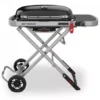 Barbecue Gaz Traveler - Black - WEBER -BBQ Soldes barbecue gaz weber traveler