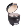 Barbecue Ceramique Le Chef Pro 2.0 Noir à Poser - MONOLITH 1 Barbecue Ceramique Le Chef Pro 2.0 Noir à Poser - MONOLITH -BBQ Soldes barbecue kamado le chef noir sans chariot monolith
