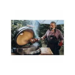 Barbecue Ceramique Le Chef Pro 2.0 Noir à Poser - MONOLITH 10 Barbecue Ceramique Le Chef Pro 2.0 Noir à Poser - MONOLITH -BBQ Soldes barbecue kamado le chef noir sans chariot monolith 3