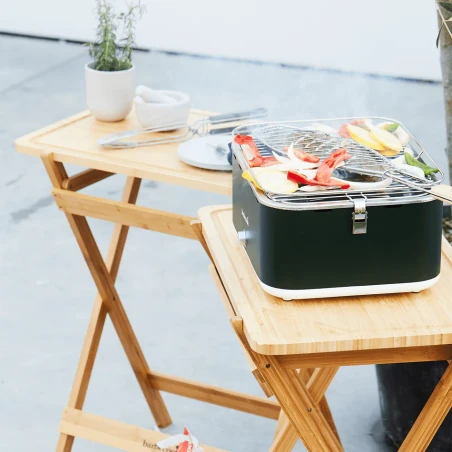 Barbecue Nomade Carlo Army Green - BARBECOOK 4 Barbecue Nomade Carlo Army Green - BARBECOOK - Image 2