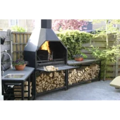 Barbecue Sud-Africain Braai Supreme 1200 Avec Support -BBQ Soldes barbecue sud africain braai freestanding 1200 avec stand 2