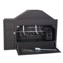 Barbecue Sud-Africain Spitbraai 1200 -BBQ Soldes barbecue sud africain spitbraai 1200 avec support 1