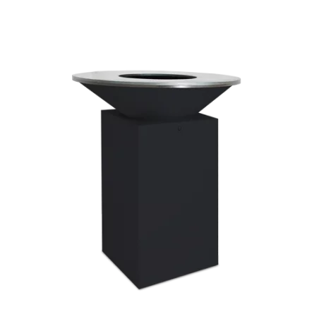 Brasero OFYR Classic Black 100 Plancha Acier Pied 75cm 3 Brasero OFYR Classic Black 100 Plancha Acier Pied 75cm