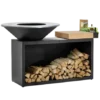 Brasero OFYR Island Black 100 Bois Teck 2 Brasero OFYR Island Black 100 Bois Teck -BBQ Soldes brasero ofyr island black 100 bois teck