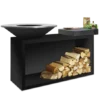 Brasero OFYR Island Black 85 Céramique Gris Anthracite -BBQ Soldes brasero ofyr island black 85 ceramique gris anthracite