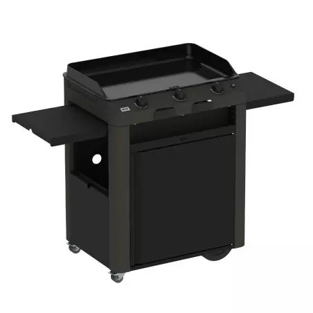 Chariot Plancha Fusion 75 Gris Cargo 2024 - ENO -BBQ Soldes chariot ferme 2023 pour plancha fusion 75 gris cargo eno