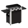 Chariot Plancha Fusion 75 Noir / Inox 2024 - ENO -BBQ Soldes chariot ferme 2023 pour plancha fusion 75 noir inox eno