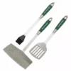 Big Green Egg Coffret De 2 Spatules + Pinceau - 127655 - BGE -BBQ Soldes coffret de 3 ustensiles big green egg