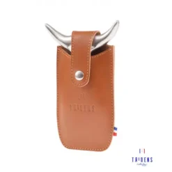 L'Étui De David Cuir Noir Pour Fourchette TRIDENS -BBQ Soldes etui cuir noir pour fourchette tridens 2