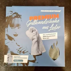 Gants Femme BBQ Feuermeisterin Premium Cuir Paire -BBQ Soldes gants bbq feuermeisterin premium cuir paire femme 4