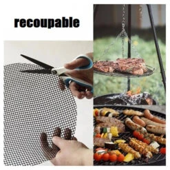 BARBECOOK Grille Souple Anti-Adhesive 36X42cm 11 BARBECOOK Grille Souple Anti-Adhesive 36X42cm -BBQ Soldes grille souple anti adhesive 36x42cm 4