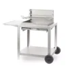 Grilloir + Chariot Vintage Montory Inox 61 X 40 -BBQ Soldes grilloir montory inox sur chariot vintage inox