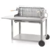 Grilloir + Chariot Exclusive Irissarry Inox 78 X 32 -BBQ Soldes irissary inox sur chariot