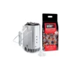 Kit Cheminee D'Allumage + 2kg Briquettes - 17631 - WEBER -BBQ Soldes kit cheminee d allumage rapidfire weber 2 kg briquettes