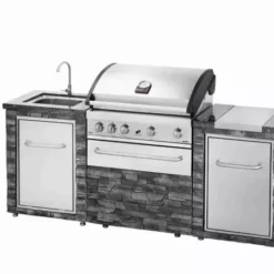 Nouveaux produits -BBQ Soldes meuble modulaire grandhall stone island hors bbq 1