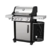 Barbecue Gaz Spirit Sp-335 Premium Gbs - Inox - WEBER -BBQ Soldes pack barbecue gaz spirit ep 335 plancha 1 2 grille supplementaire