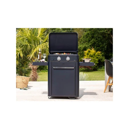 Combo Plancha Enosign Gaz 65 Bleu Navy Avec Capot Navy - ENO 4 Combo Plancha Enosign Gaz 65 Bleu Navy Avec Capot Navy - ENO - Image 2