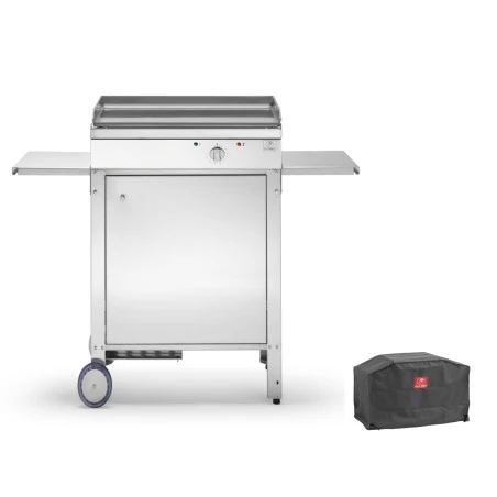 Planet Pack Plancha Elec Chef 55 Pl. Lisse + Chariot Fermé +Housse 3 Planet Pack Plancha Elec Chef 55 Pl. Lisse + Chariot Fermé +Housse