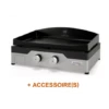 Pack + Plancha Gaz Signature Allure 260 Duo Acier/Inox -BBQ Soldes pack plancha gaz signature allure 260 duo acier inox