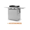 Pack + Plancha Modern Gaz 60 Inox Sur Chariot 2 Pack + Plancha Modern Gaz 60 Inox Sur Chariot -BBQ Soldes pack plancha modern gaz 60 inox