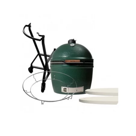 Pack Start BIG GREEN EGG 2Xl Avec Chariot à Poignee + Conveggtor 3 Pack Start BIG GREEN EGG 2Xl Avec Chariot à Poignee + Conveggtor