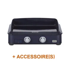 Pack + Plancha Enosign Gaz 65 Bleu Navy + Coffret Du Chef