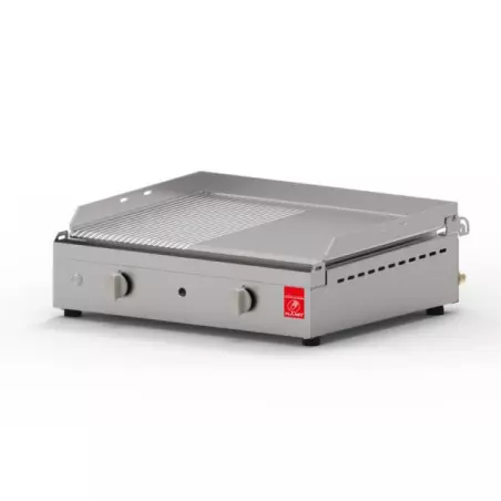 Plancha Gaz PLANET Chef 55 Plaque Inox Lisse Rainurée (Réf. 0201137) 4 Plancha Gaz PLANET Chef 55 Plaque Inox Lisse Rainurée (Réf. 0201137) - Image 2