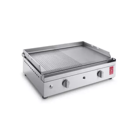 Plancha Gaz PLANET Chef 55 Plaque Inox Lisse Rainurée (Réf. 0201137) 3 Plancha Gaz PLANET Chef 55 Plaque Inox Lisse Rainurée (Réf. 0201137)