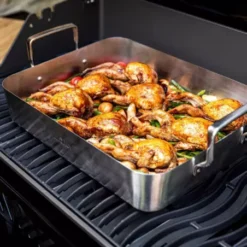 Napoleon Plat à Legumes Avec Planche à Découper Bambou 40 X 31 X 8 Cm -BBQ Soldes plat a legumes avec planche a decouper bambou 40 x 31x 8 cm 2